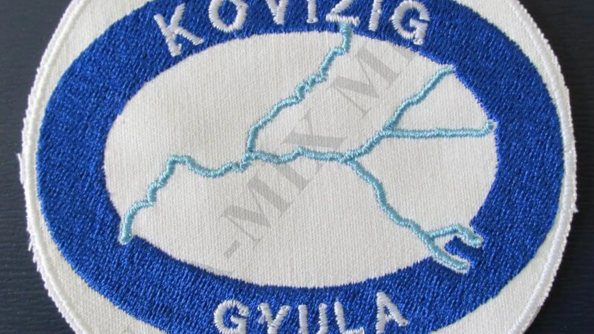 Kőrös-vidéki Vízügyi Igazgatóság karjelvény tépőzáras